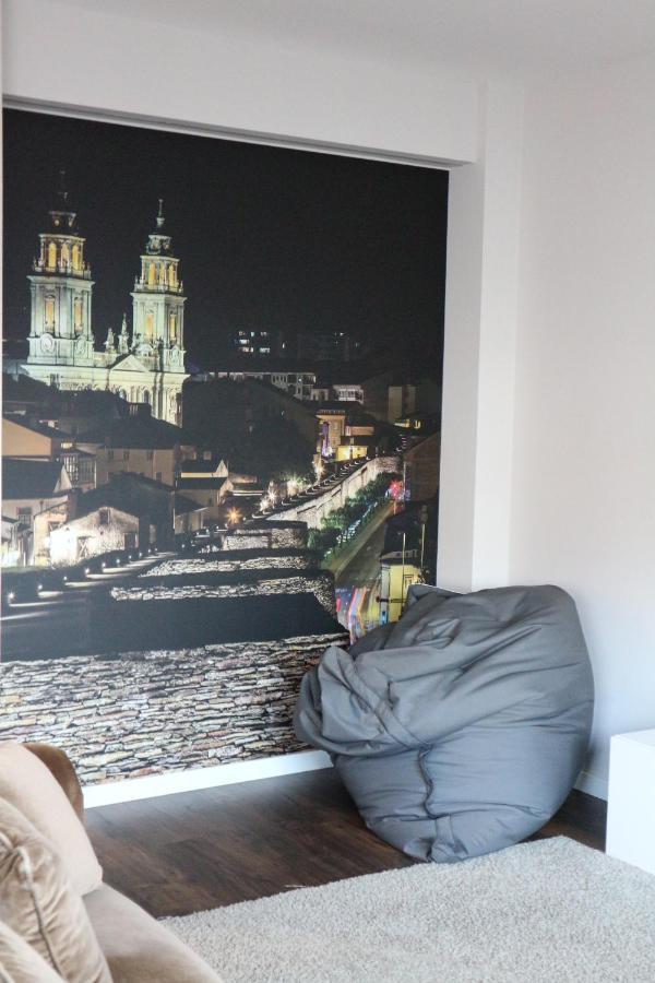 Foroplaza Porta San Pedro Pleno Centro Vistas Muralla Lugo Bagian luar foto